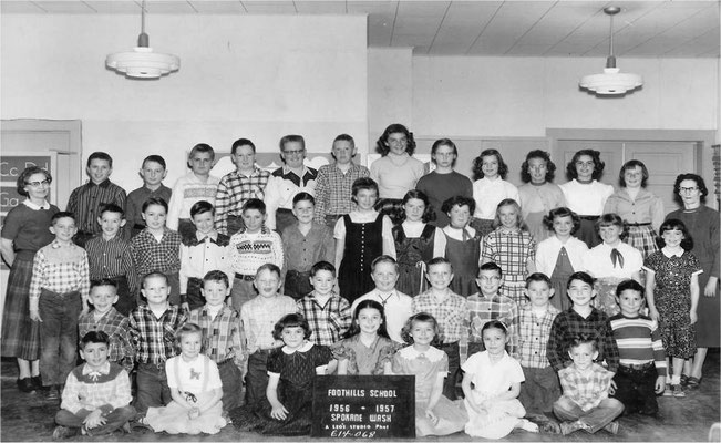 Foothills School, 1956-1957