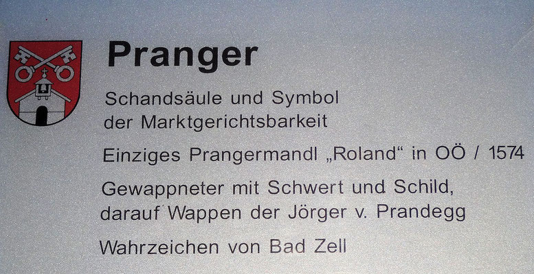 Bad Zell / Prangerschild