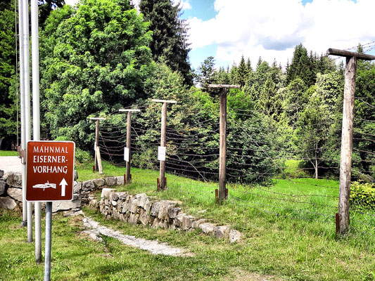 Guglwald / Mahnmal Eiserner Vorhang