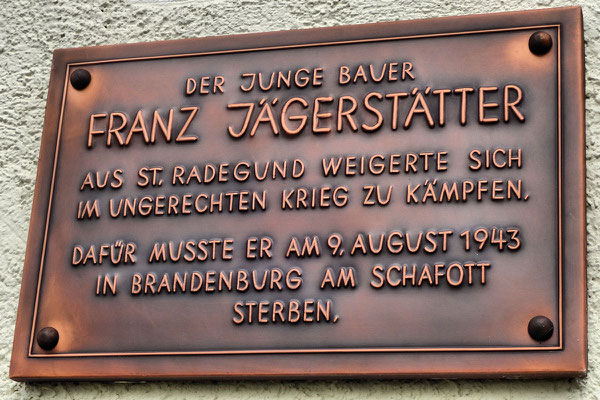 Gedenkstätte Franz Jägerstätter St. Radegund