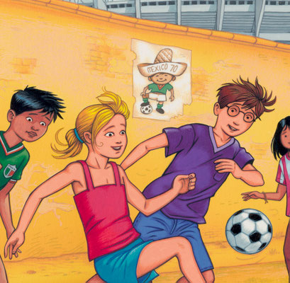 Partie de football au Mexique - Cabane Magique n°46