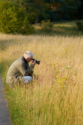 Rainer bei der Arbeit ;-)