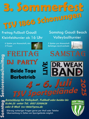 TSV Sommerfest 2025
