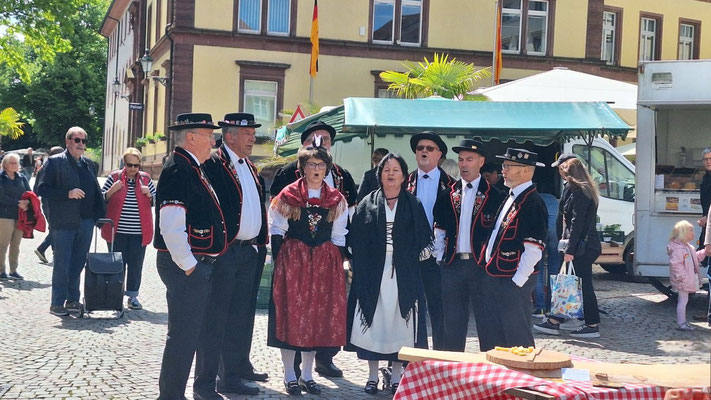 Une chorale suisse en visite