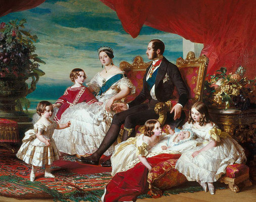 Franz Xavier Winterhalter The Royal Family (Queen Victoria)