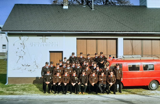 1984 - Mannschaftsfoto Bruderndorf