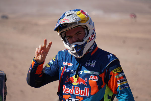 Matthias Walkner grüsst! / Atacama Rally Chile