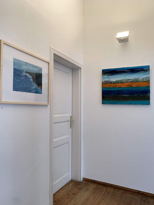 Ausstellung Monika Humm - Sehnsuchtsorte in der Galerie Michael Heufelder, 2025