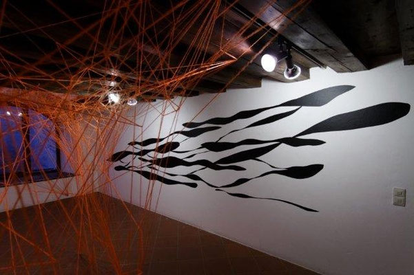 Ausstellungsrundgang transformation urban Ganserhaus, Wasserburg  Foto: Monika Humm