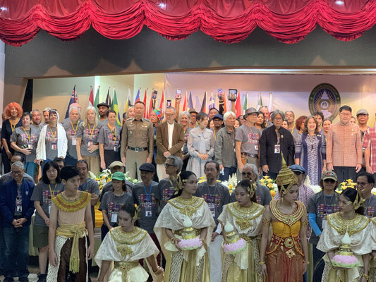 Opening International Art Festival 12.11.2024, Rajabhat University Nakhon Sawan, Thailand