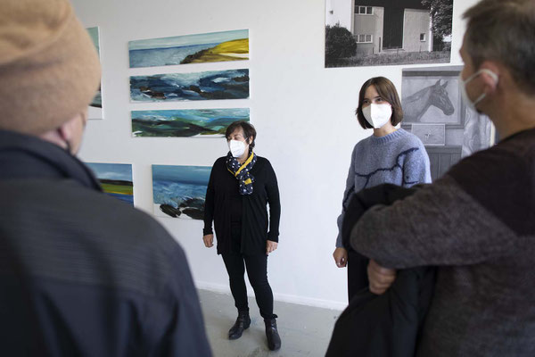 Ausstellungsansicht: Open Studios am 20.11.21 Foto: Toby Binder