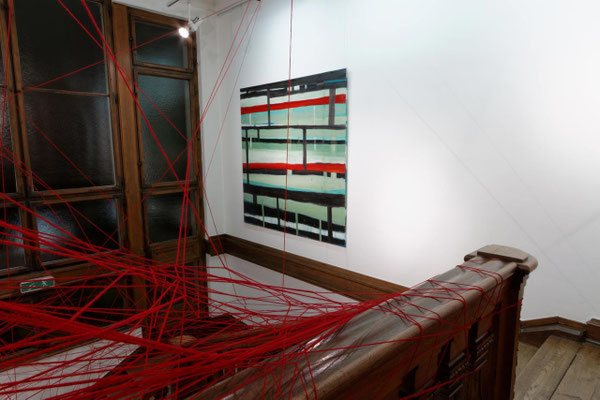 Ausstellungsrundgang: Transformation urban, Villa Streccius  Foto: Arthur Lietze