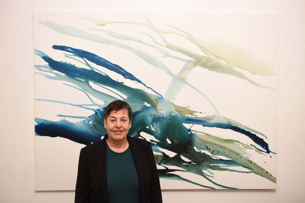 Eröffnung Monika Humm - Sehnsuchtsorte, Galerie Heufelder, 20.3.25