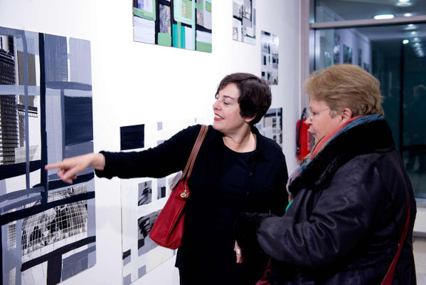 Monika Humm global 2012 - work in progress  Finissage 28.11.2012 Foto: Patrick Hübner