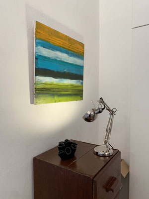Ausstellung Monika Humm - Sehnsuchtsorte in der Galerie Michael Heufelder, 2025