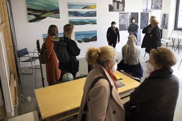 Ausstellungsansicht: Open Studios am 20.11.21 Foto: Toby Binder