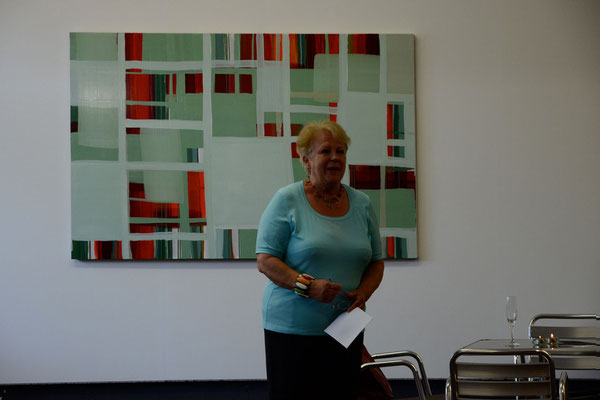 Eröffnung am 5.7.2012: Monika Humm transition Foto: Saskia Buschke