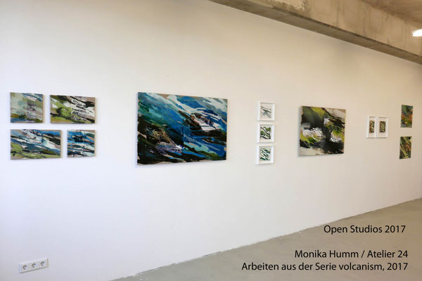 Monika Humm, Atelier 24, Open Studios 2017, Platform, München