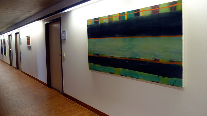 Ausstellungsansicht Brückenschlag  Foto: Monika Humm