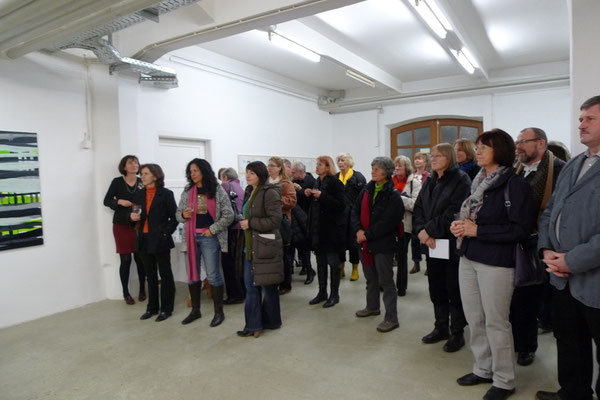 Eröffnung Gefüge und Netze, Haus 10, FFB, 6.2.2009