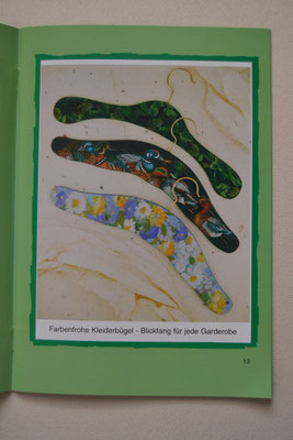 Decoupage-Technik Bastelideen 