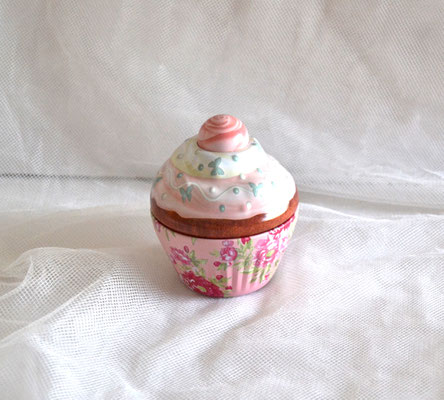 Cupe Cake Dose rosa, Deckel rosa 