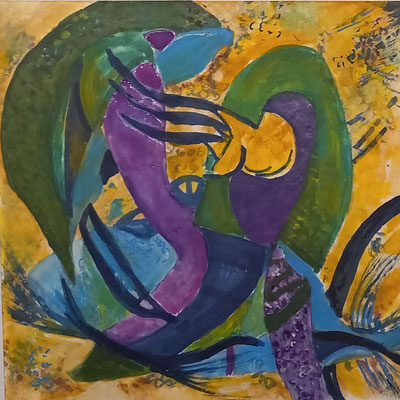 Arcryl, 20 x 20 cm