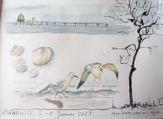 Zinnowitz im Januar