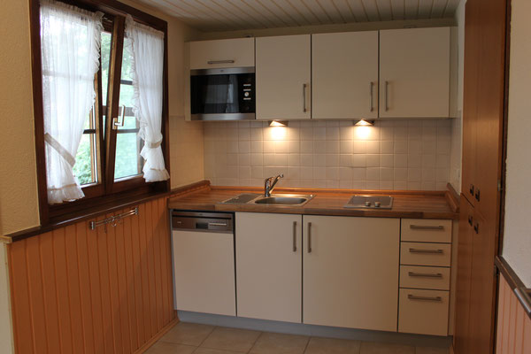 Ferienhof Hölzleberg - Ferienwohnung im Schwarzwald mit Pool, mit Schwimmbad, Ferienwohnung Schwarzwald von privat in Durbach - https://www.hoelzleberg.de - Ferienwohnung Panoramablick Küche