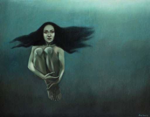 Water, 2013, 140/180 cm, oil on canvas