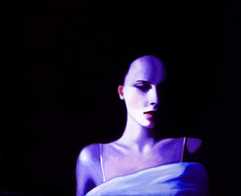 Private darkness 2, 2009, 110/90 cm, oil on canvas (private collection)