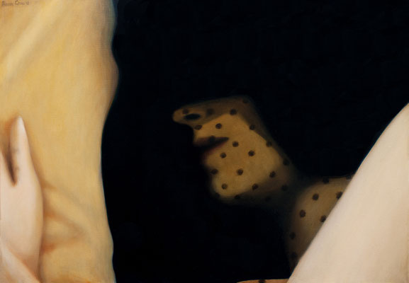 Intimacy 1, 2012, 70/100 cm, oil on canvas
