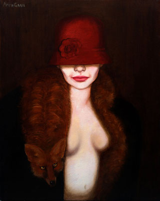 Fur 1, 2008, 80/100 cm, oil on canvas (private collection)