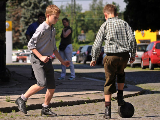 Eric Fritsch aus der E-Jugend und Luca Kluge aus der DSC D-Jugend