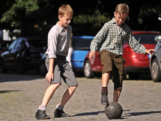 Eric Fritsch aus der E-Jugend und Luca Kluge aus der DSC D-Jugend