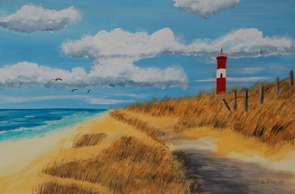 " Die Düne " Acryl auf Leinwand 60 x 40 cm