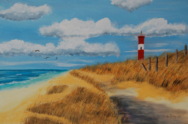 " Die Düne " Acryl auf Leinwand 60 x 40 cm