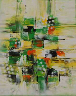 "Heiterkeit", Acryl auf Leinwand, 40 x 50 cm