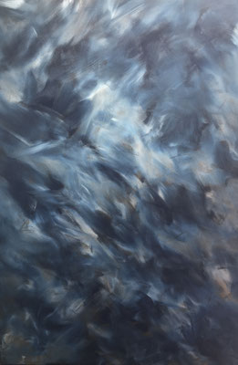 "Der Tanz", Acryl auf Leinwand, 90 x 130 cm