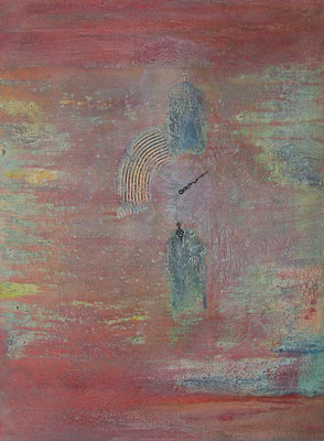 " Verlorene Zeit ", 60 x 80 cm, Acryl auf Leinwand       (verkauft)