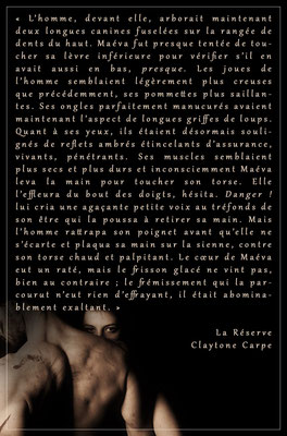 Citation de La Réserve de Claytone Carpe