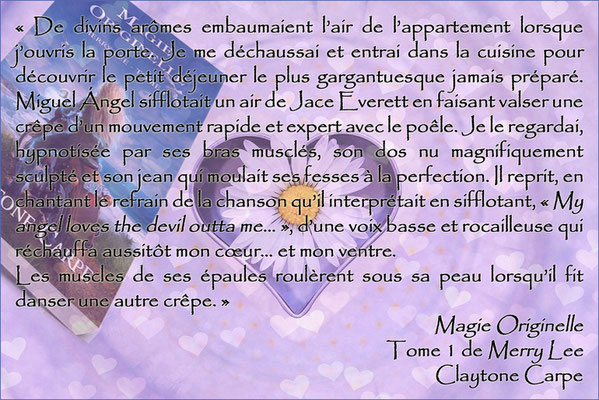 Magie Originelle, tome 1 de Merry Lee de Claytone Carpe