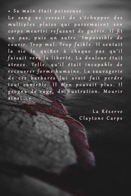 Citation de La Réserve de Claytone Carpe