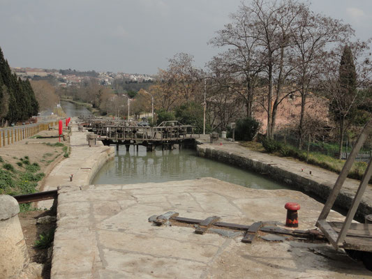 Fonséranes - Canal du Midi - Schleusentreppe