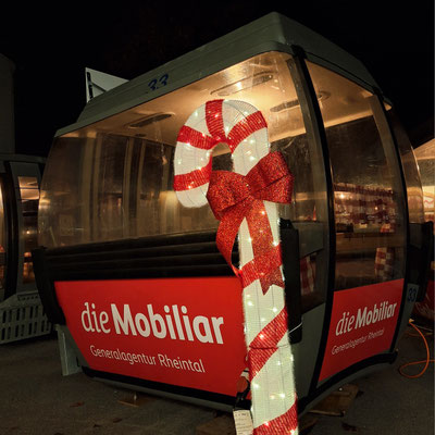 Fonduegondel Rheintal