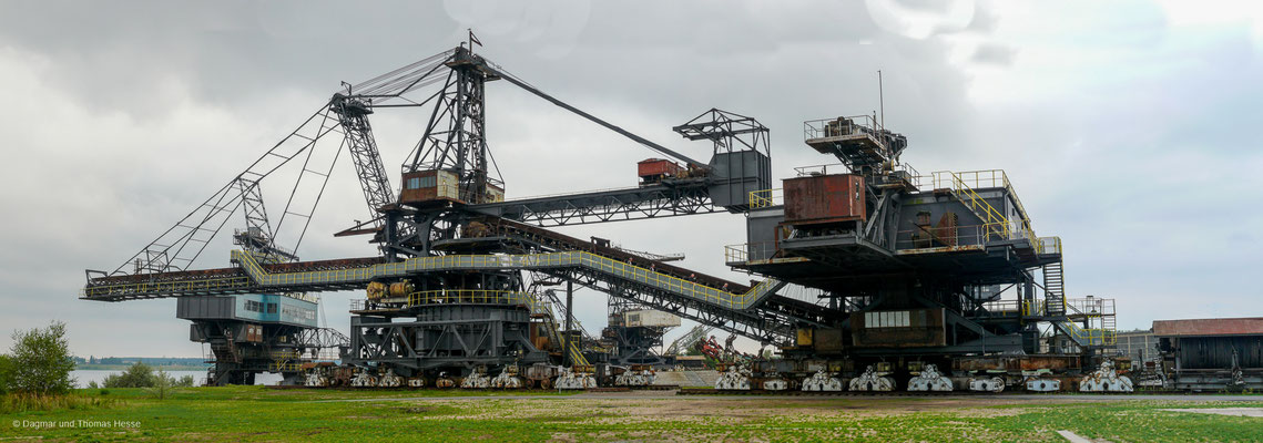 Braunkohlebagger in Ferropolis