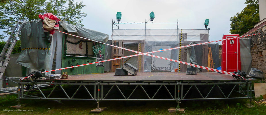 Theaterabend im Melanchton-Haus - aufgeführt wurde "Junker Jörg"