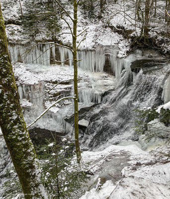 Der obere Wasserfall