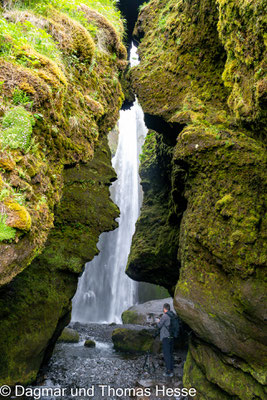 Wasserfall Gljúfrafoss