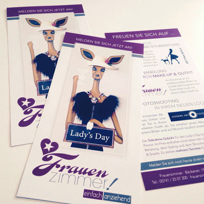 Lady's Day Flyer – Frauenzimmer Lübbecke